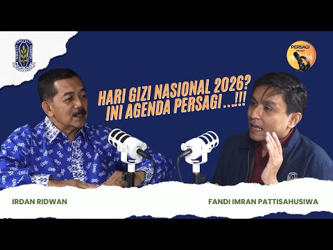 Hari Gizi Nasional 2026?? Ini Agenda PERSAGI Kabupaten Bekasi!!! | PERSAGI Kabupaten Bekasi PODCAST Eps. 16